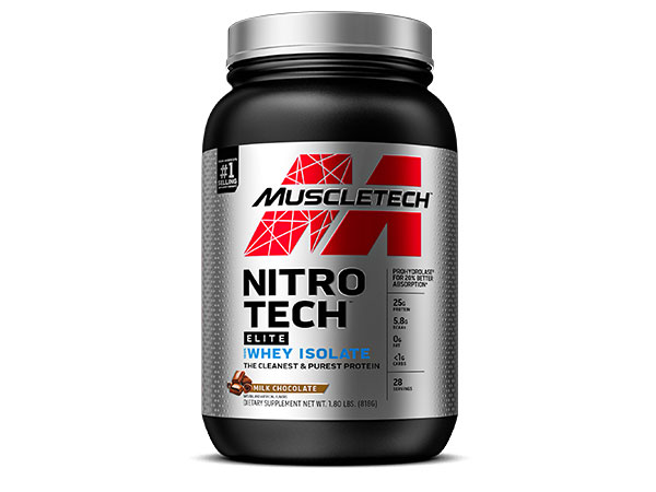 Nitro-Tech Elite® 100% Whey Isolate